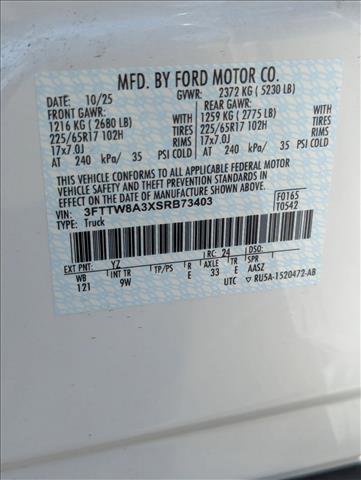 New 2025 Ford Maverick XL FWD image 16