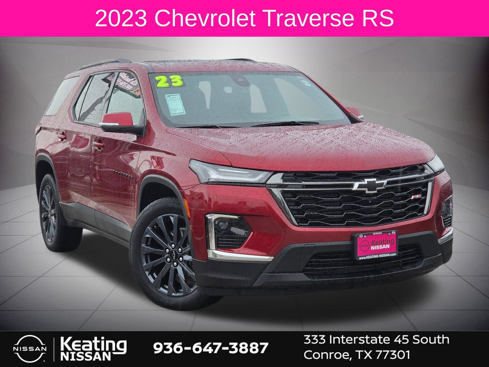 Used 2023 Chevrolet Traverse RS