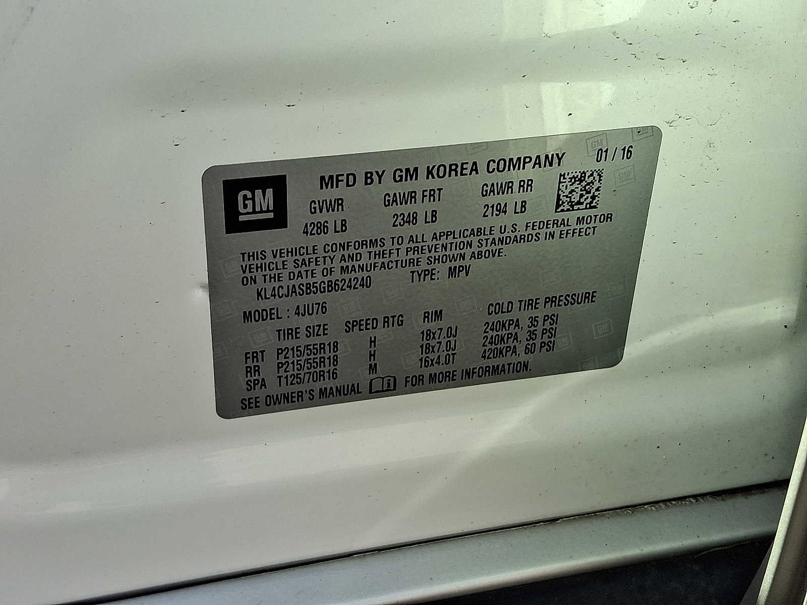 Used 2016 Buick Encore FWD image 26