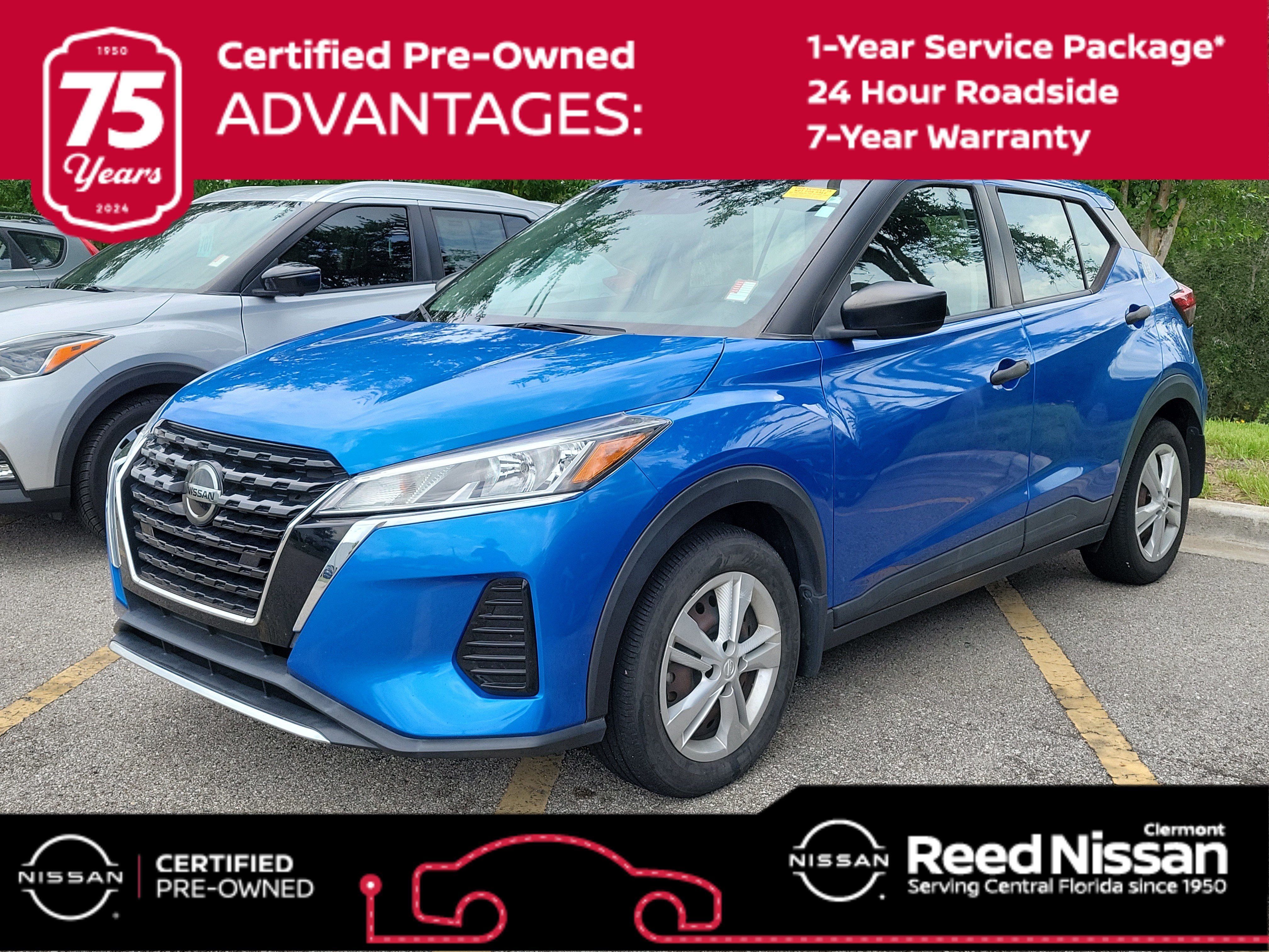 Certified 2021 Nissan Kicks S FWD image 1