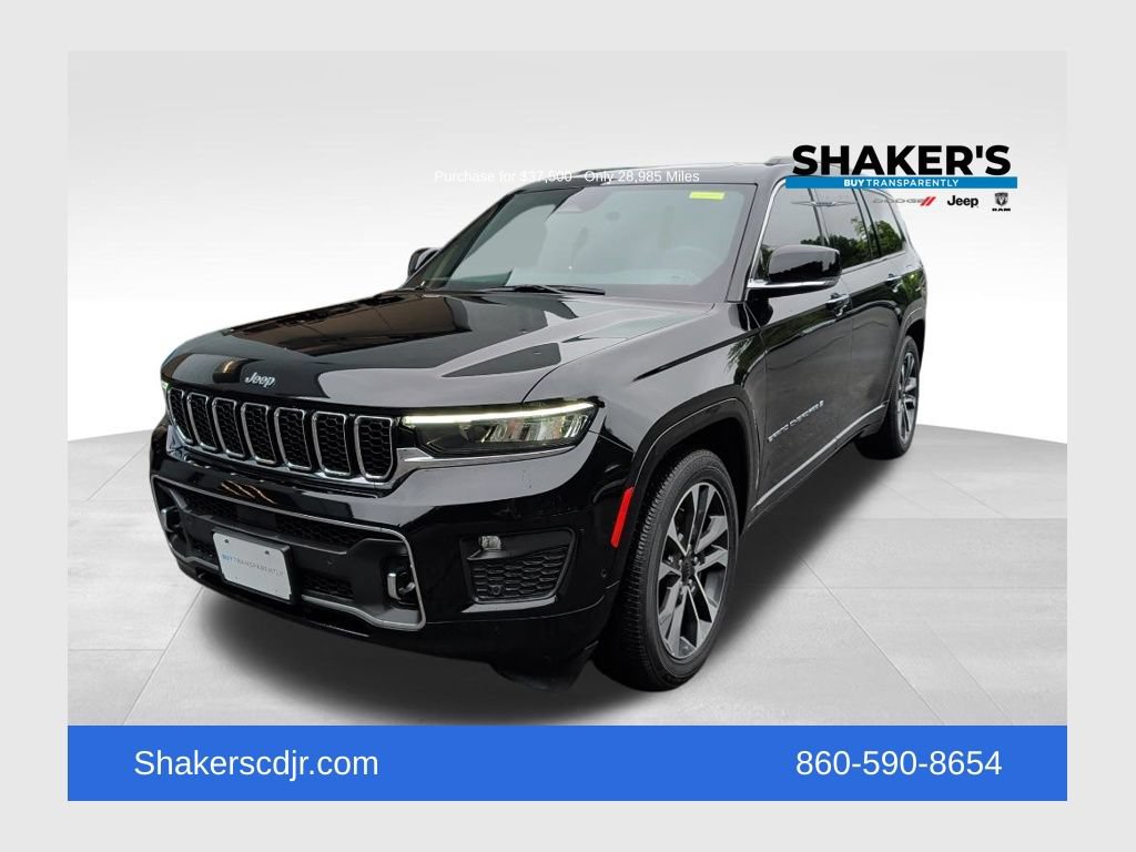 Used 2023 Jeep Grand Cherokee L Overland w/ Luxury Tech Group IV AWD/4WD image 1