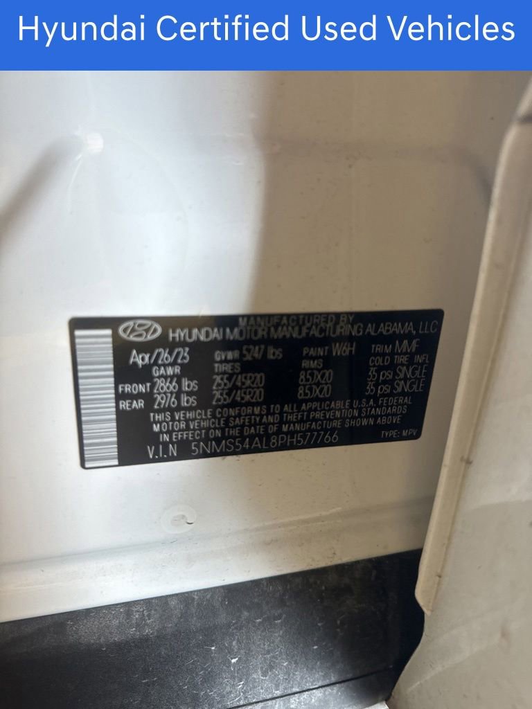 Certified 2023 Hyundai Santa Fe Calligraphy FWD image 6