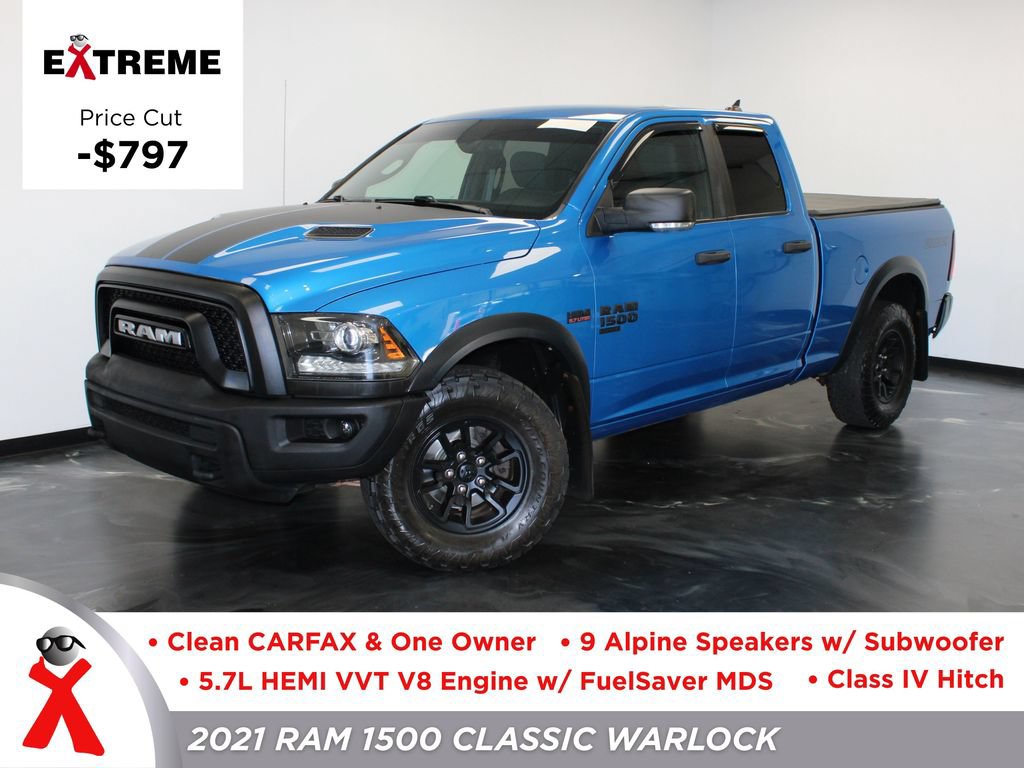 Used 2021 RAM 1500 Warlock AWD/4WD image 1