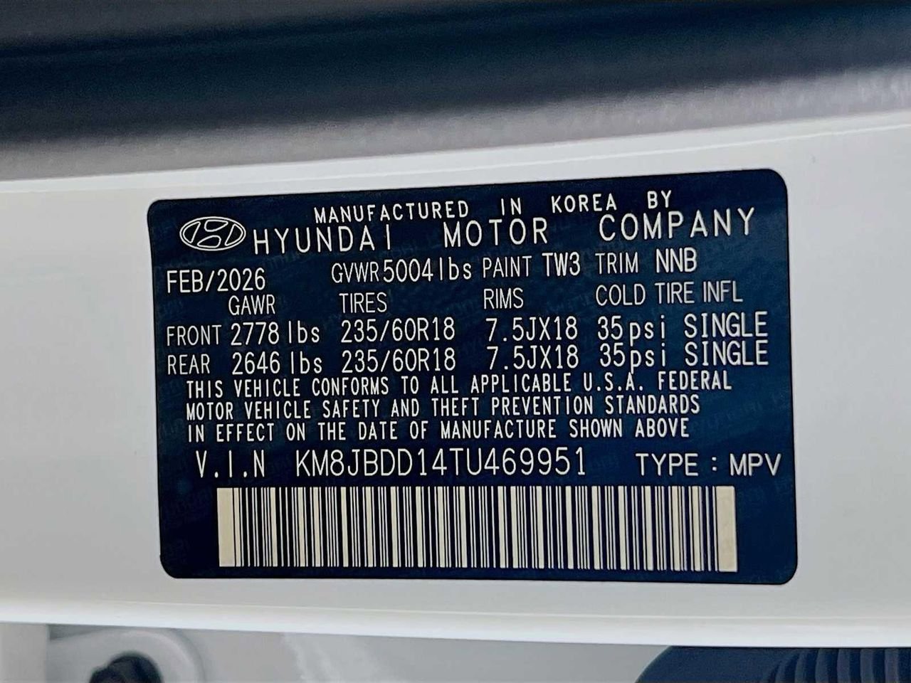 New 2026 Hyundai Tucson SEL AWD/4WD image 21