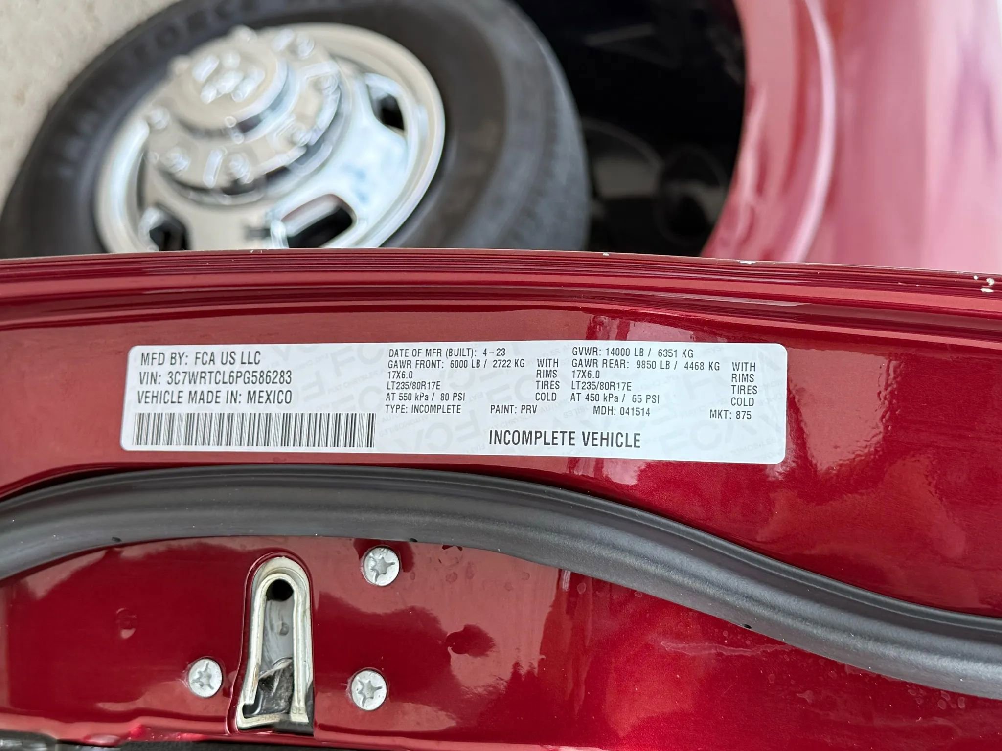 Used 2023 RAM 3500 Tradesman w/ Chrome Appearance Group image 50