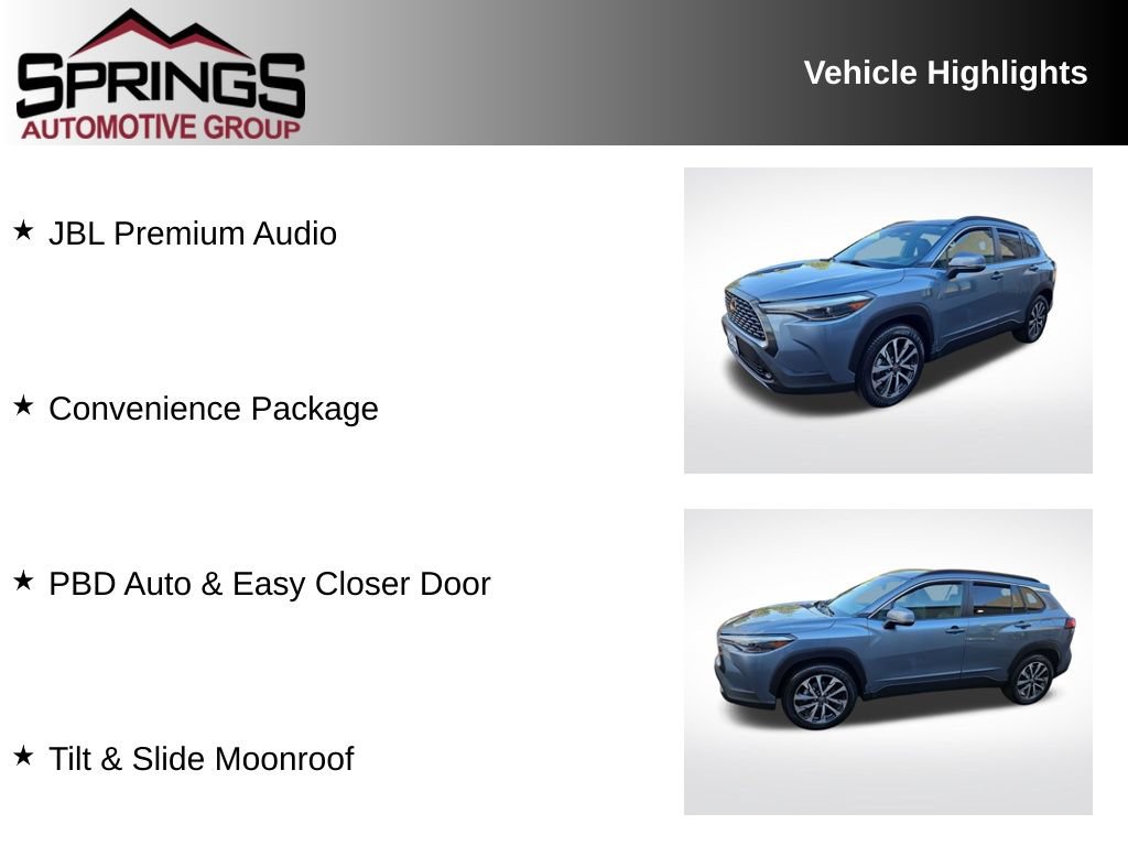 Used 2023 Toyota Corolla Cross XLE w/ Convenience Package AWD/4WD image 2