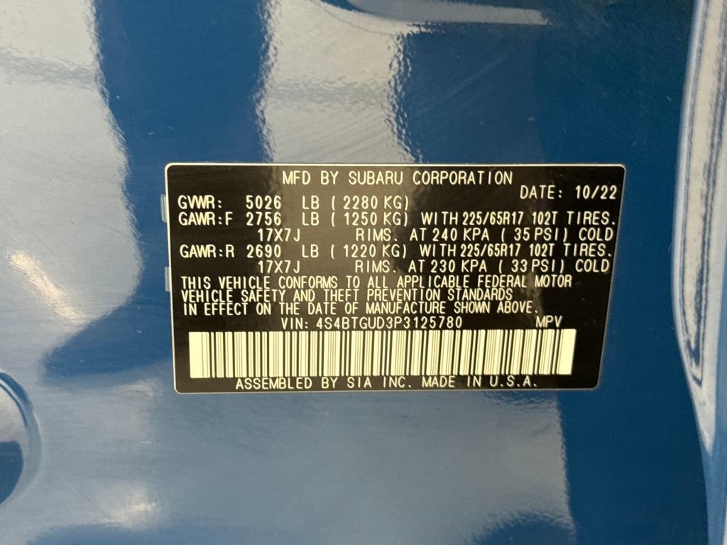 Certified 2023 Subaru Outback Wilderness image 29