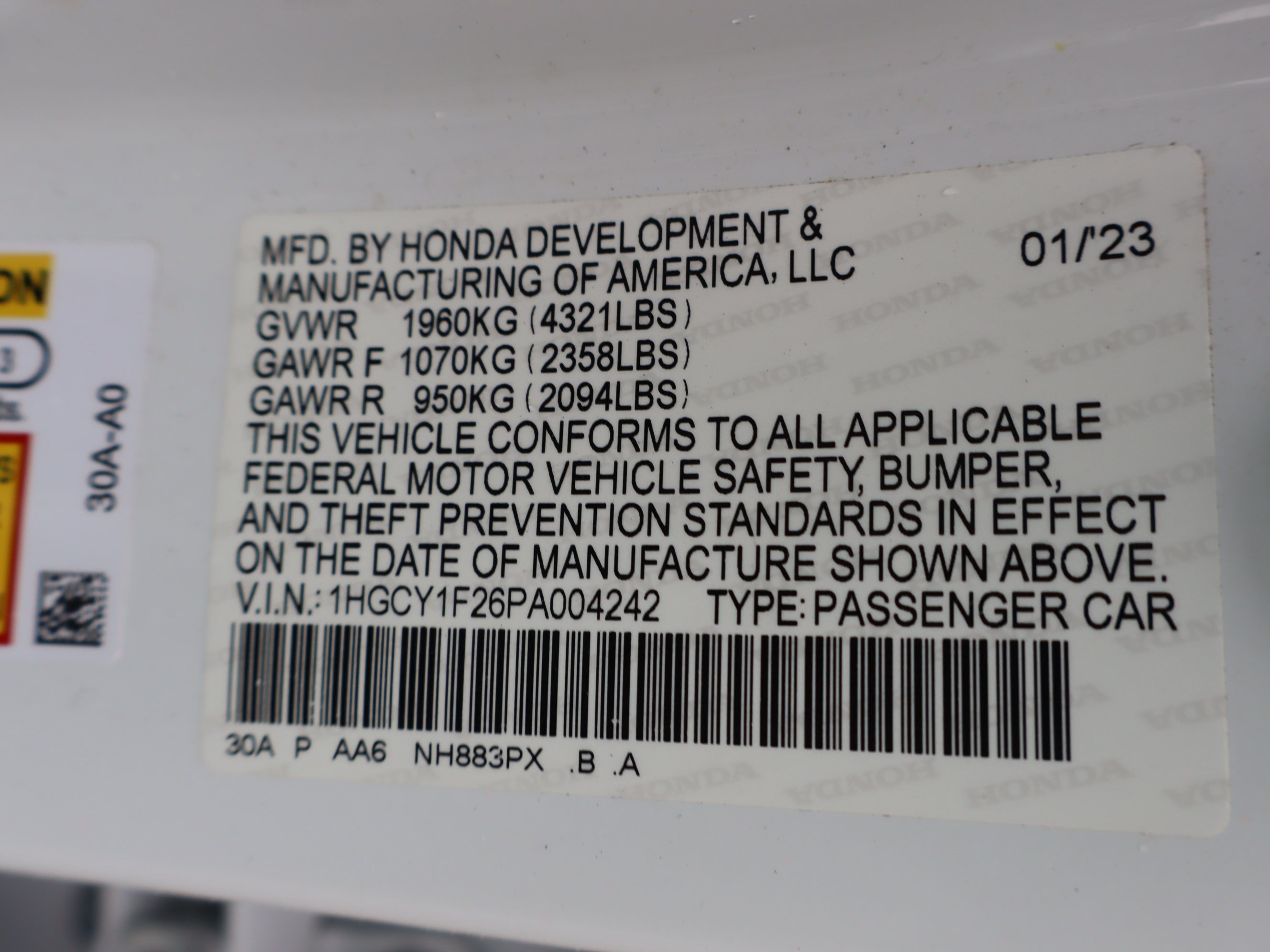 Used 2023 Honda Accord LX image 40