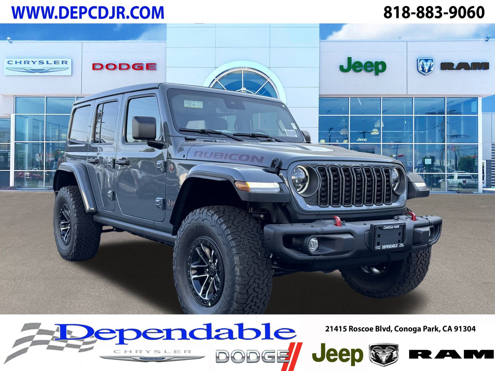New 2025 Jeep Wrangler Unlimited Rubicon image 1