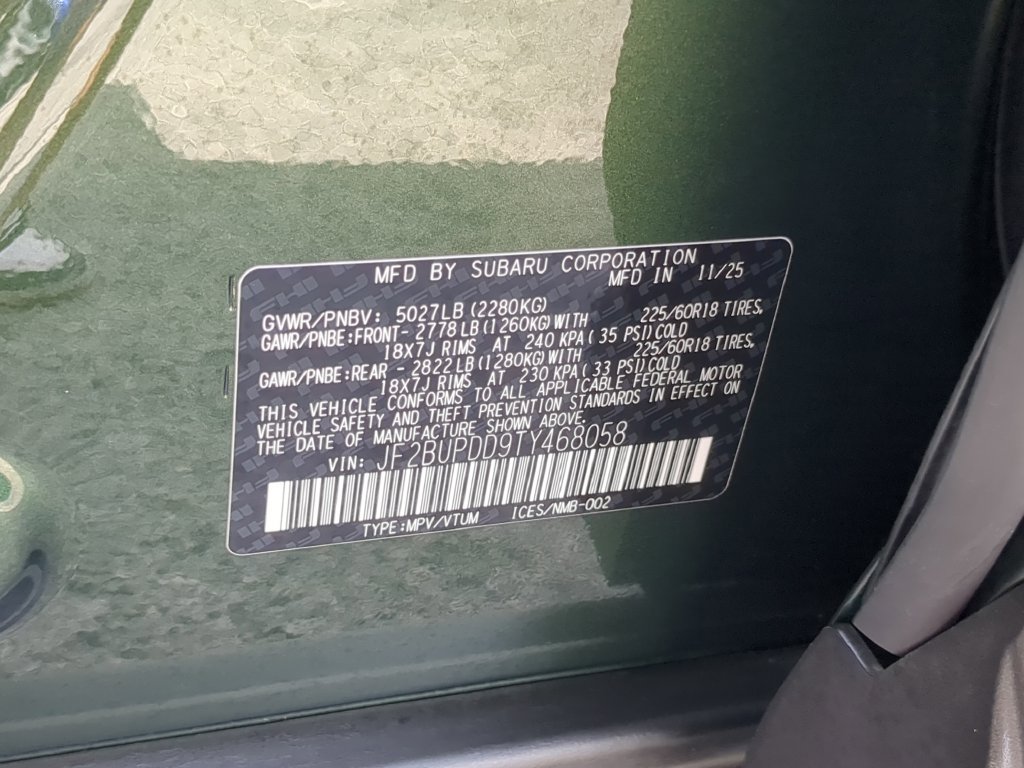 Used 2026 Subaru Outback Limited AWD/4WD image 37