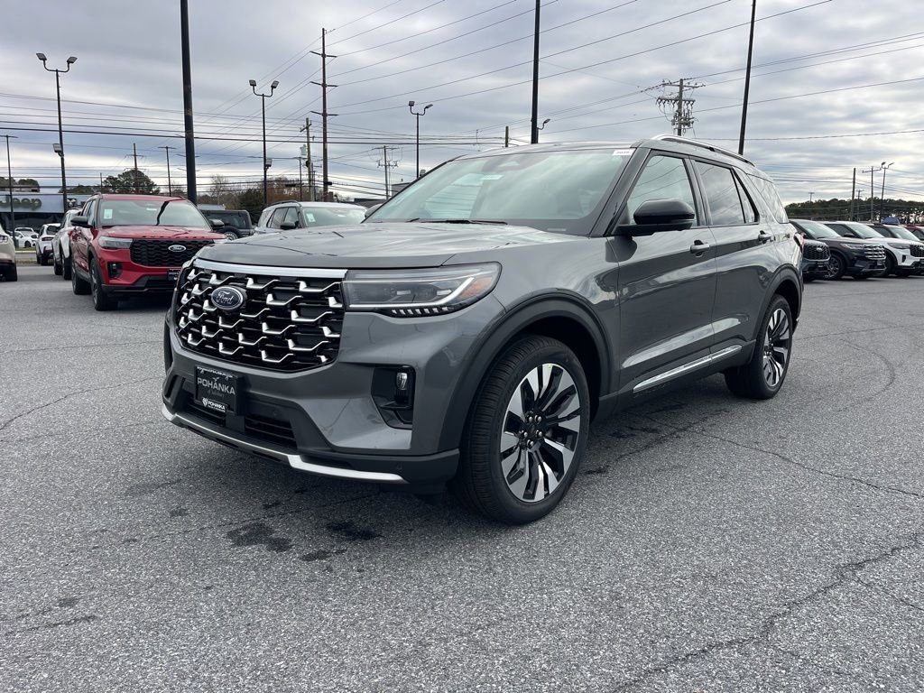 New 2026 Ford Explorer Platinum w/ LUX Leather Package