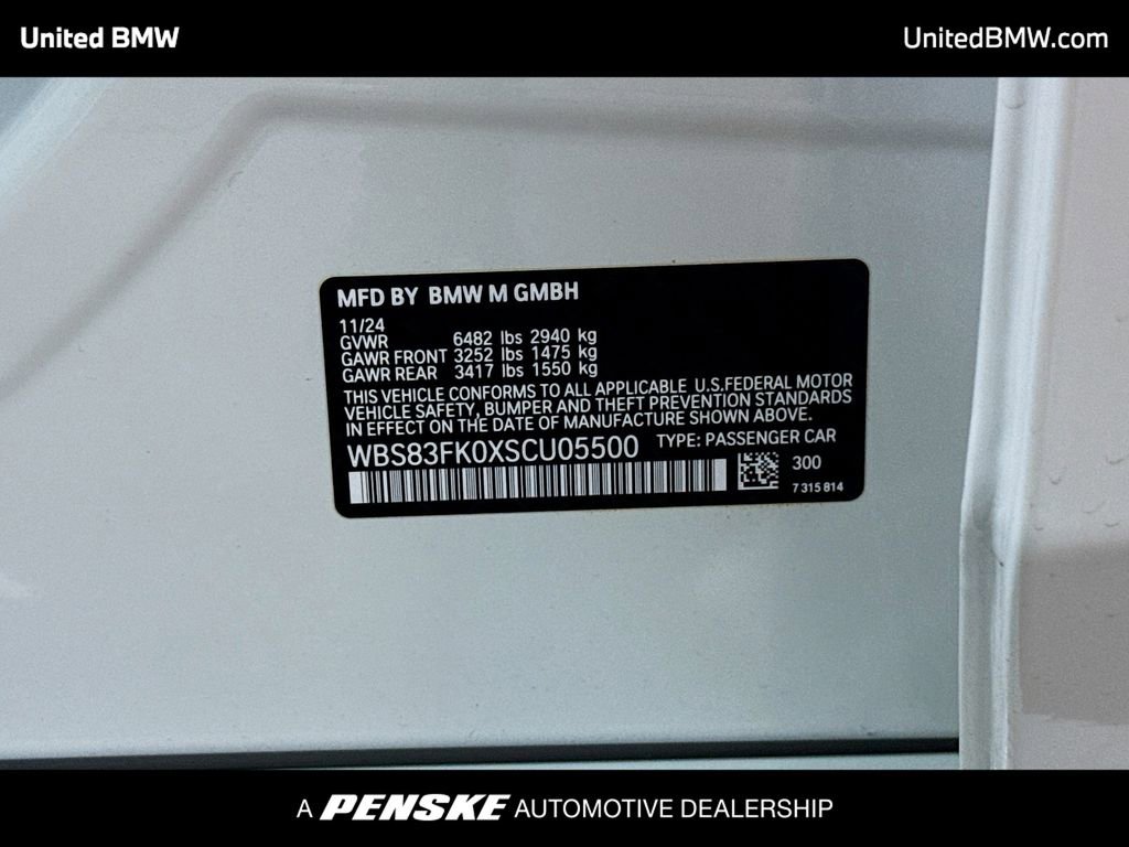 Used 2025 BMW M5 w/ Carbon Package AWD/4WD image 14