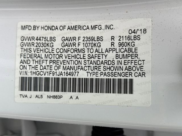 Used 2018 Honda Accord Touring image 20