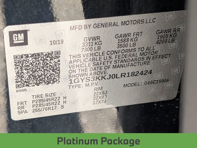 Used 2020 Cadillac Escalade ESV Platinum RWD image 27