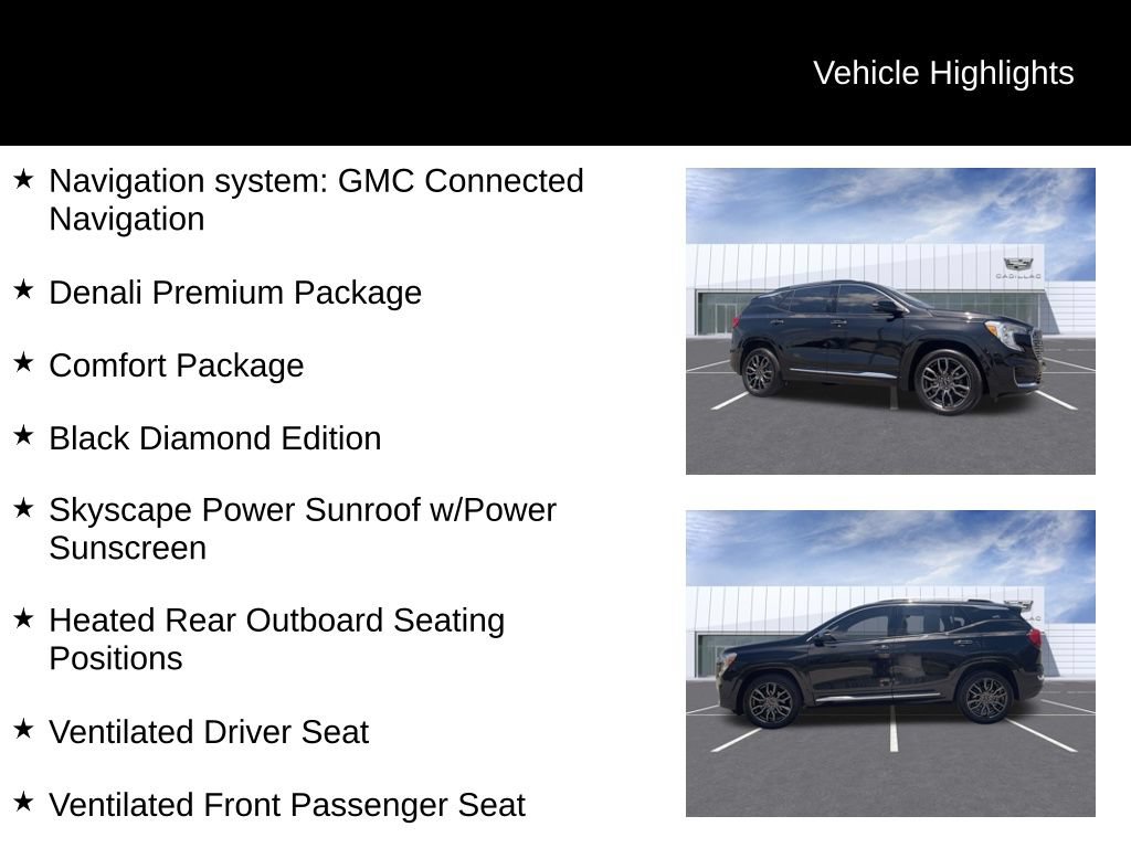 Used 2024 GMC Terrain Denali w/ Black Diamond Edition AWD/4WD image 10