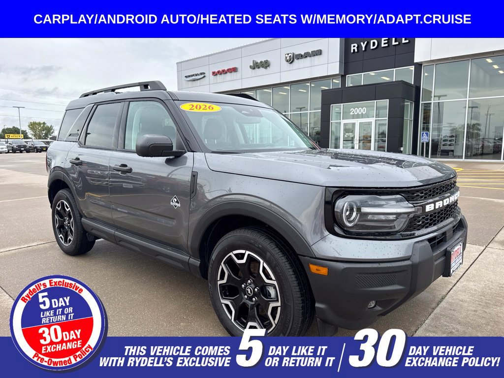 Certified 2026 Ford Bronco Sport Outer Banks AWD/4WD image 1