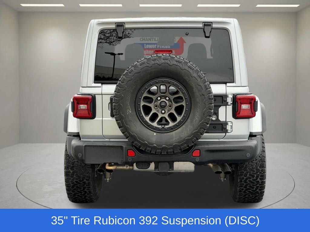 Certified 2023 Jeep Wrangler Unlimited Rubicon 392 w/ Xtreme Recon 35" Tire Package AWD/4WD image 9
