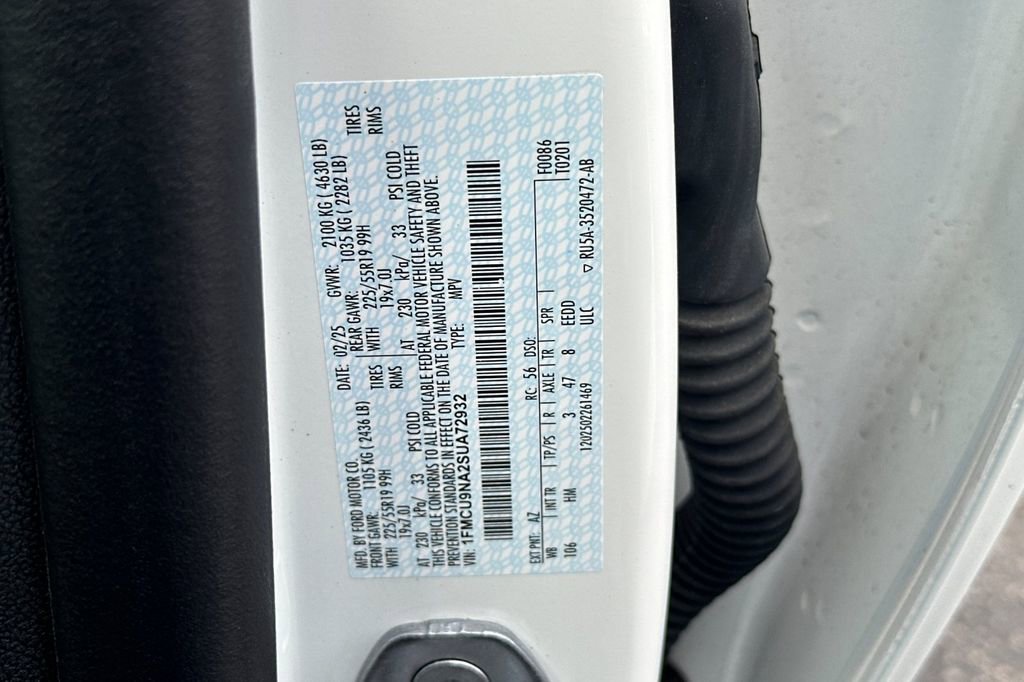 New 2025 Ford Escape ST-Line Select AWD/4WD image 26