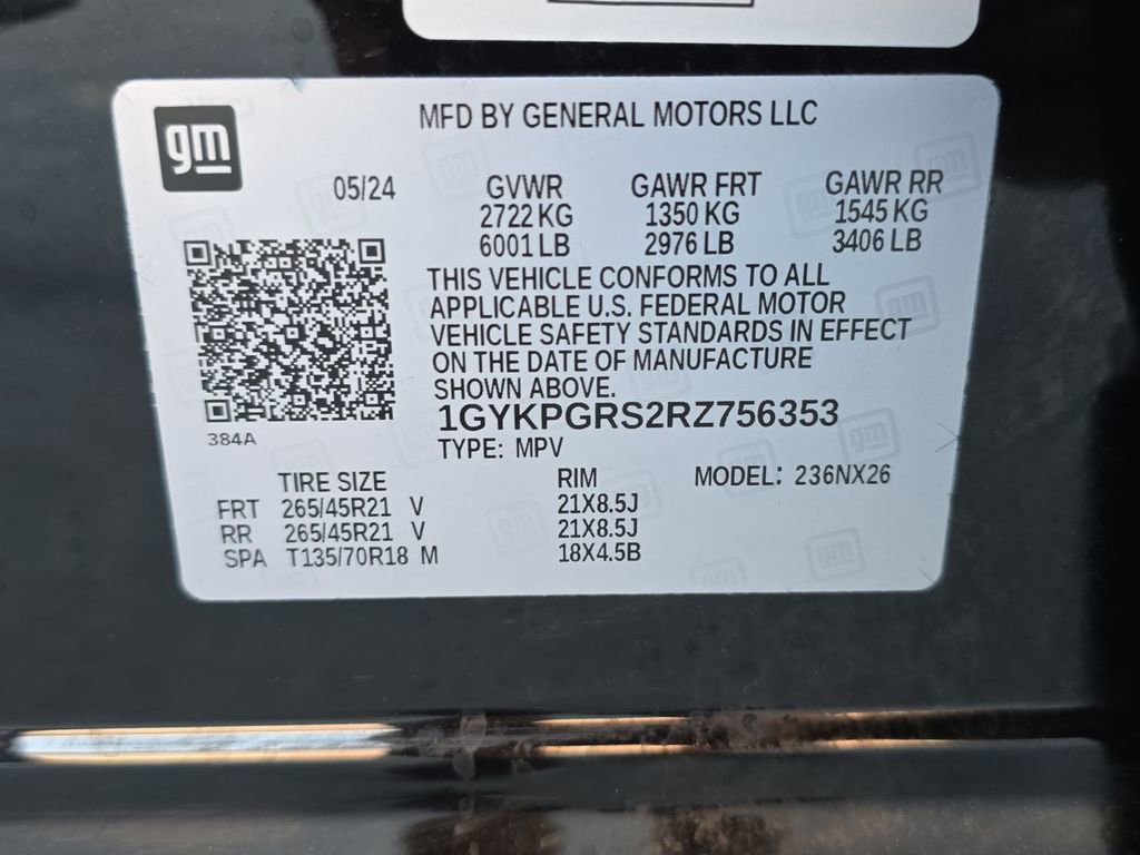 Certified 2024 Cadillac XT6 Sport w/ Technology Package AWD/4WD image 35