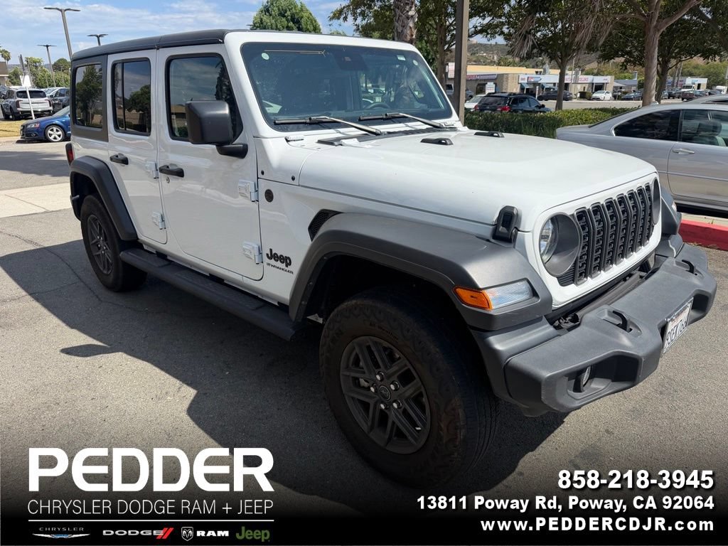 Used 2025 Jeep Wrangler Unlimited Sport