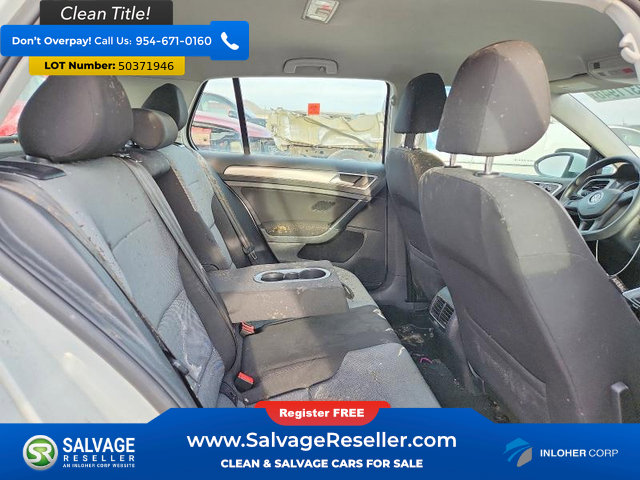 Used 2016 Volkswagen e-Golf SE w/ DC Fast Charging Package FWD image 13