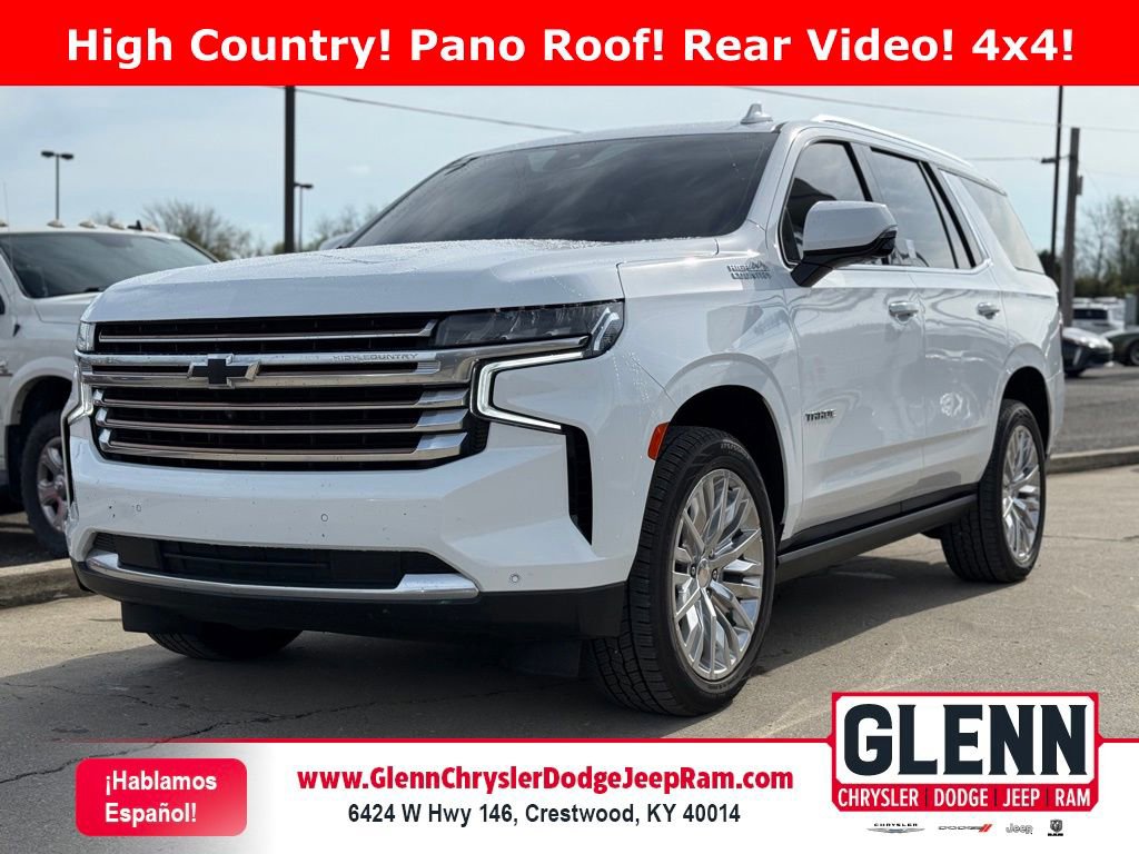 Used 2023 Chevrolet Tahoe High Country w/ Premium Package 2