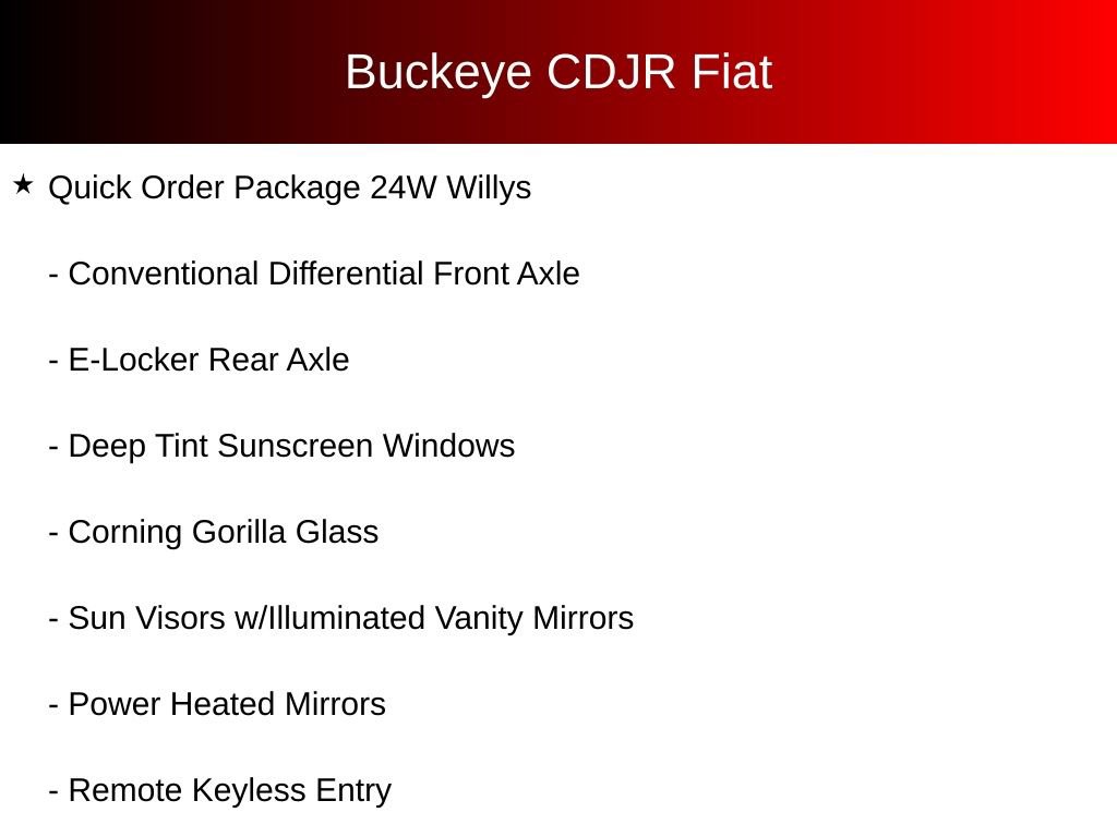 Used 2024 Jeep Wrangler Willys image 10