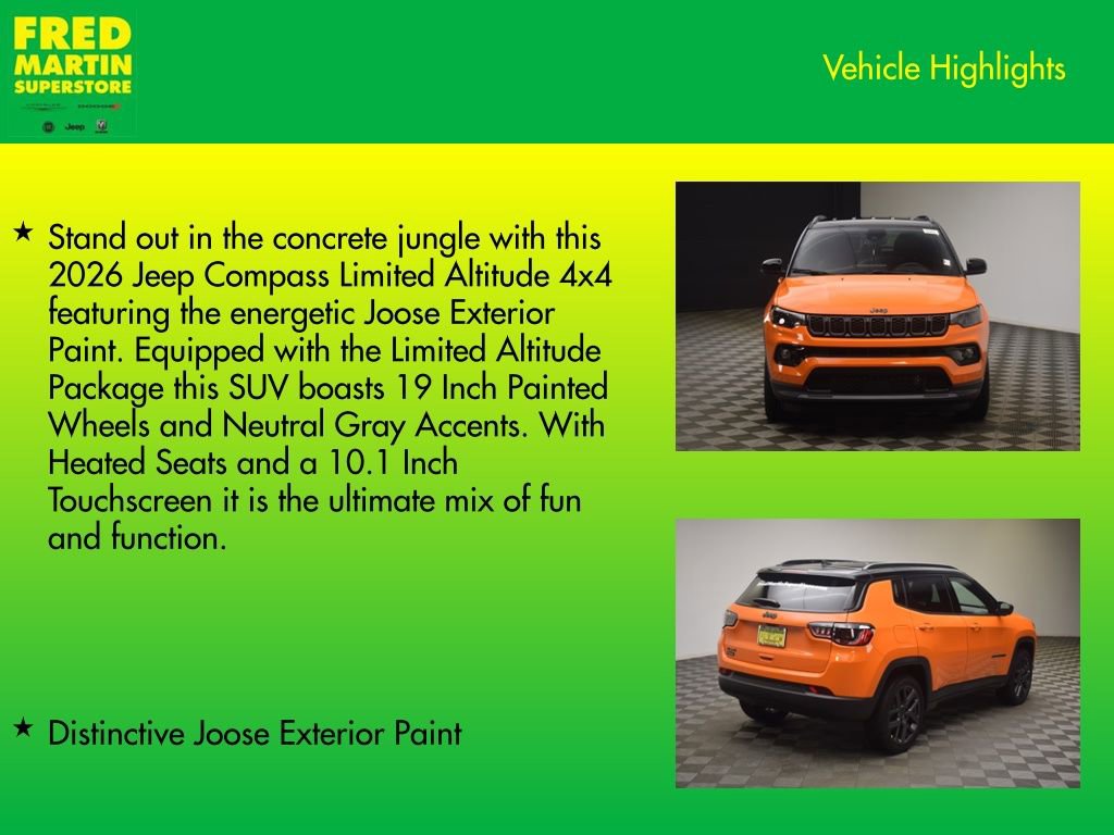 New 2026 Jeep Compass Limited AWD/4WD image 8