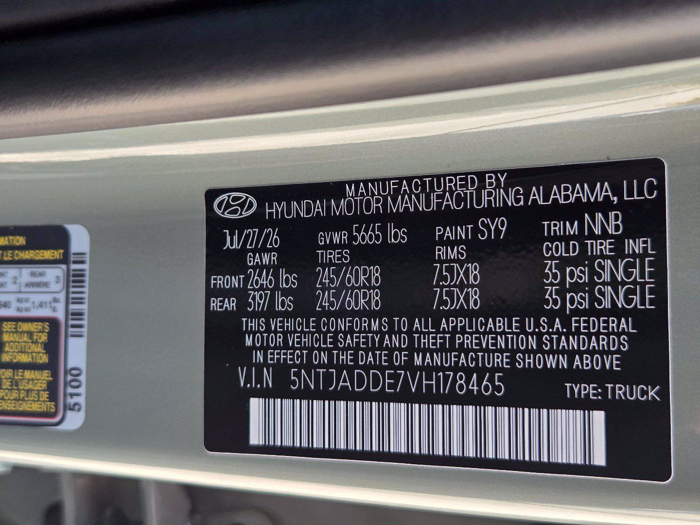 New 2027 Hyundai Santa Cruz SE AWD/4WD image 46