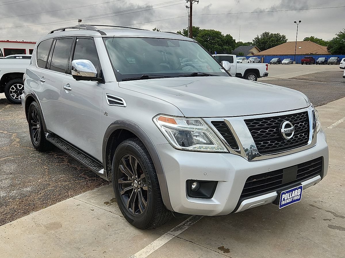 Used 2018 Nissan Armada Platinum w/ Captain Seat Package RWD image 4