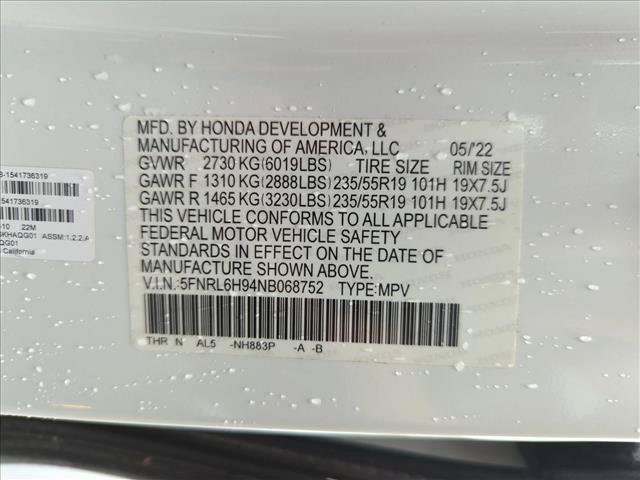 Used 2022 Honda Odyssey Elite image 26