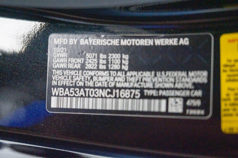 Used 2022 BMW M440i Convertible w/ Premium Package RWD image 32