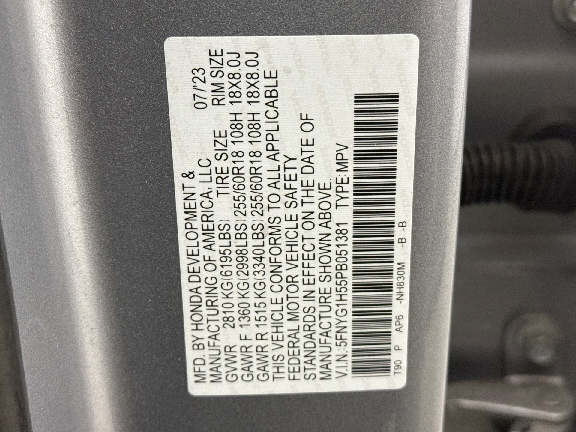 Used 2023 Honda Pilot EX-L image 11