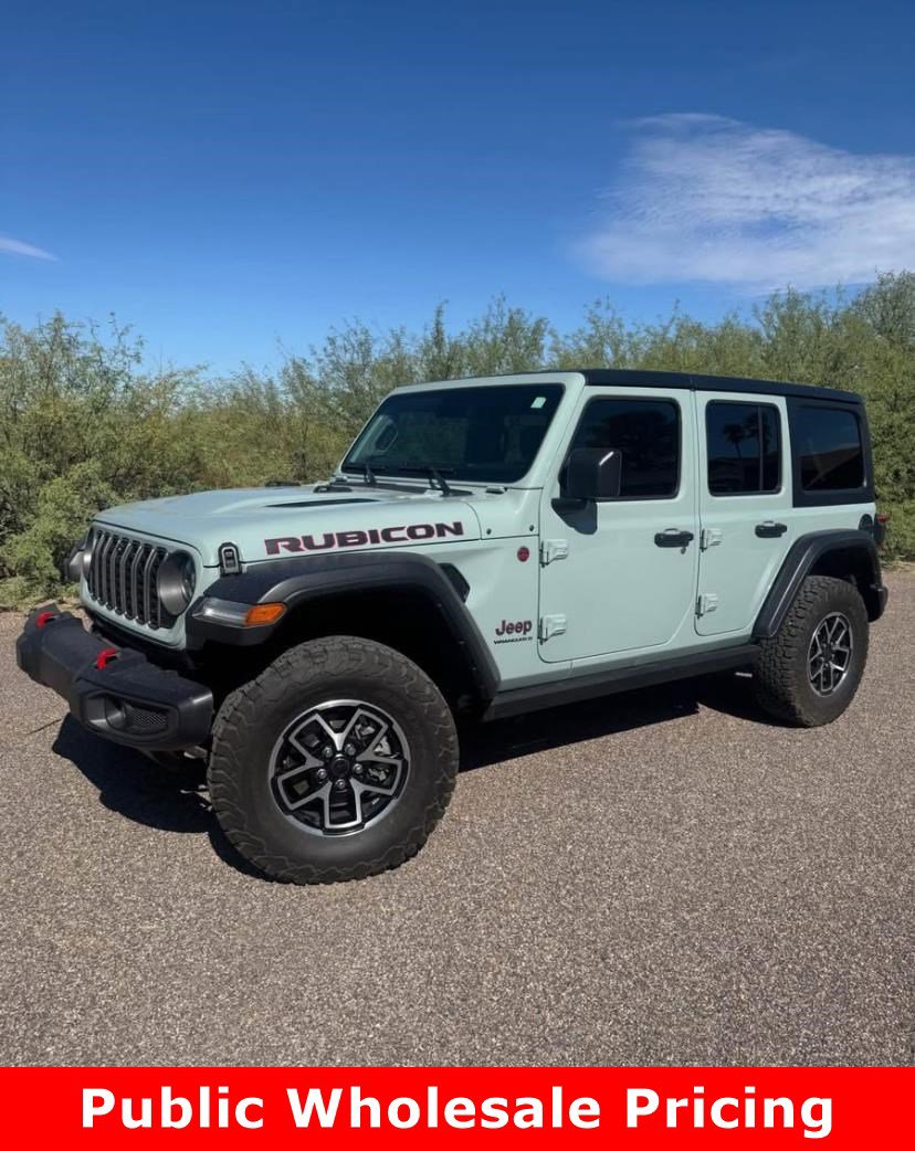 Used 2024 Jeep Wrangler Unlimited Rubicon w/ Technology Group image 1
