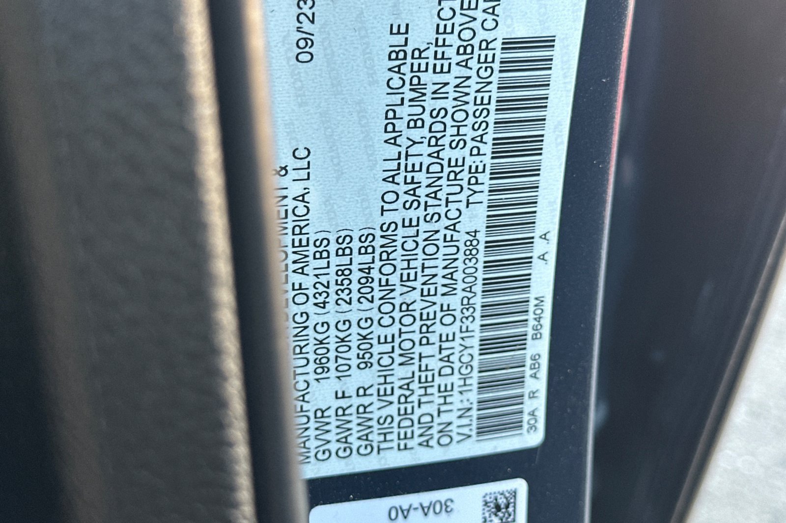 Used 2024 Honda Accord EX image 27