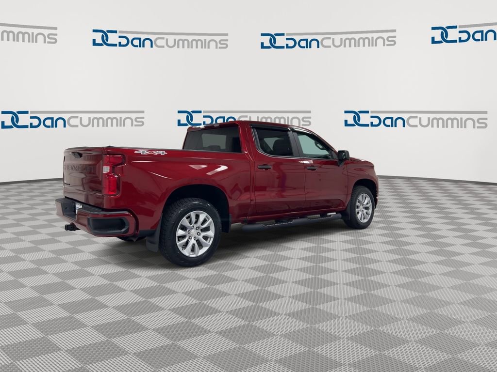 Used 2022 Chevrolet Silverado 1500 Custom w/ LPO, Dark Essentials Package image 8