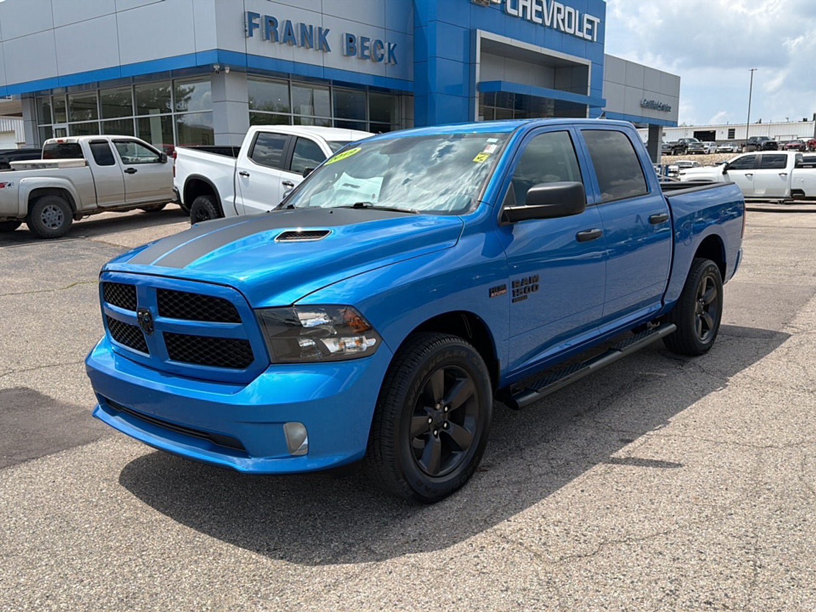 Used 2019 RAM 1500 Express w/ Hydro Blue Sport Package AWD/4WD image 1