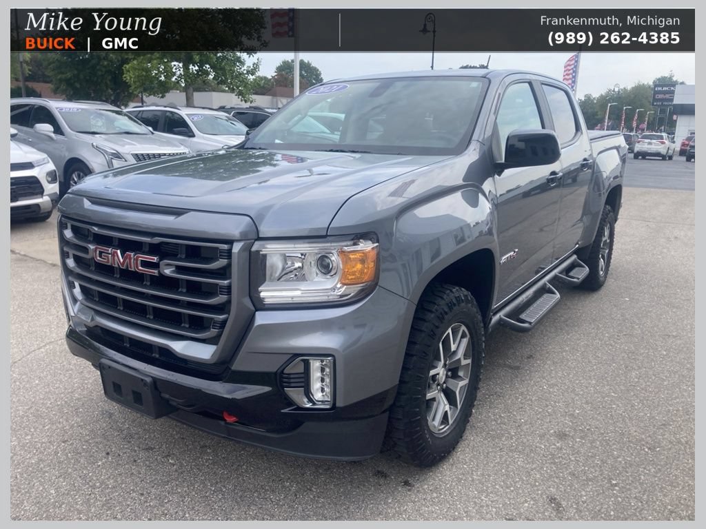 Used 2021 GMC Canyon AT4 w/ Trailering Package AWD/4WD image 1