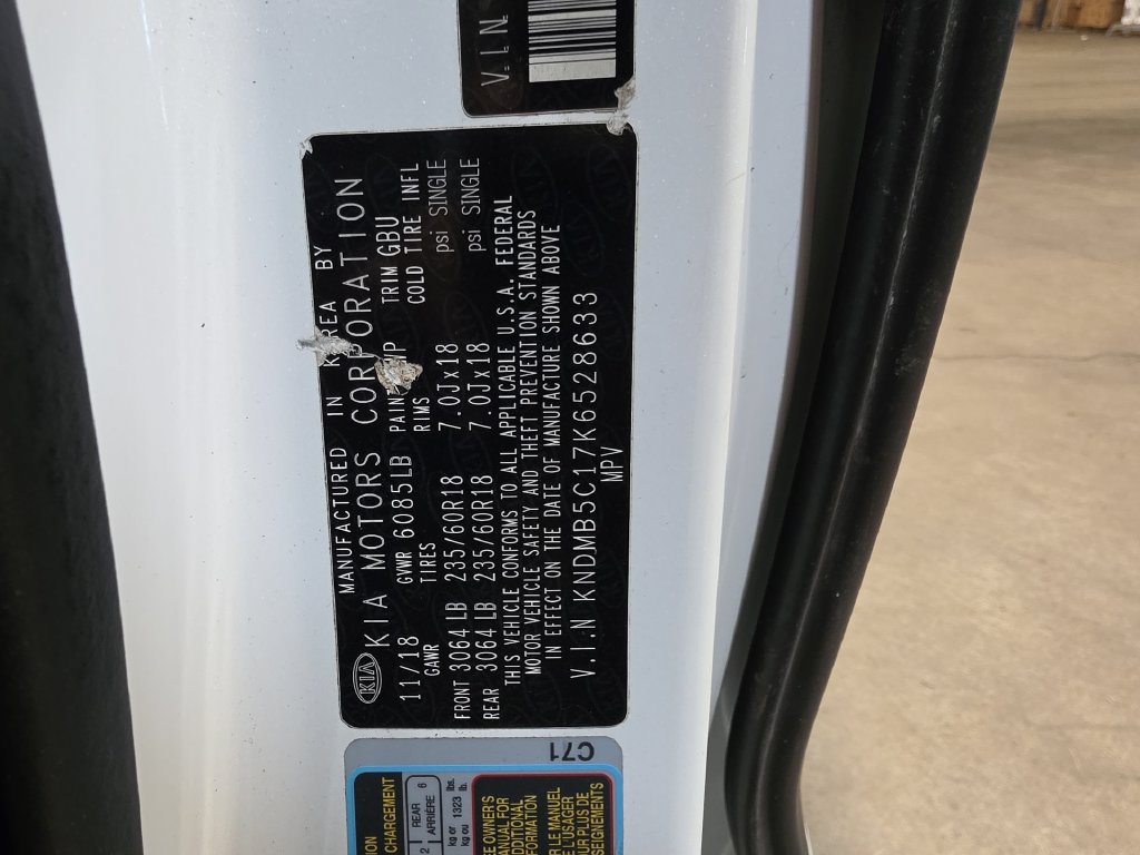 Used 2019 Kia Sedona EX FWD image 26