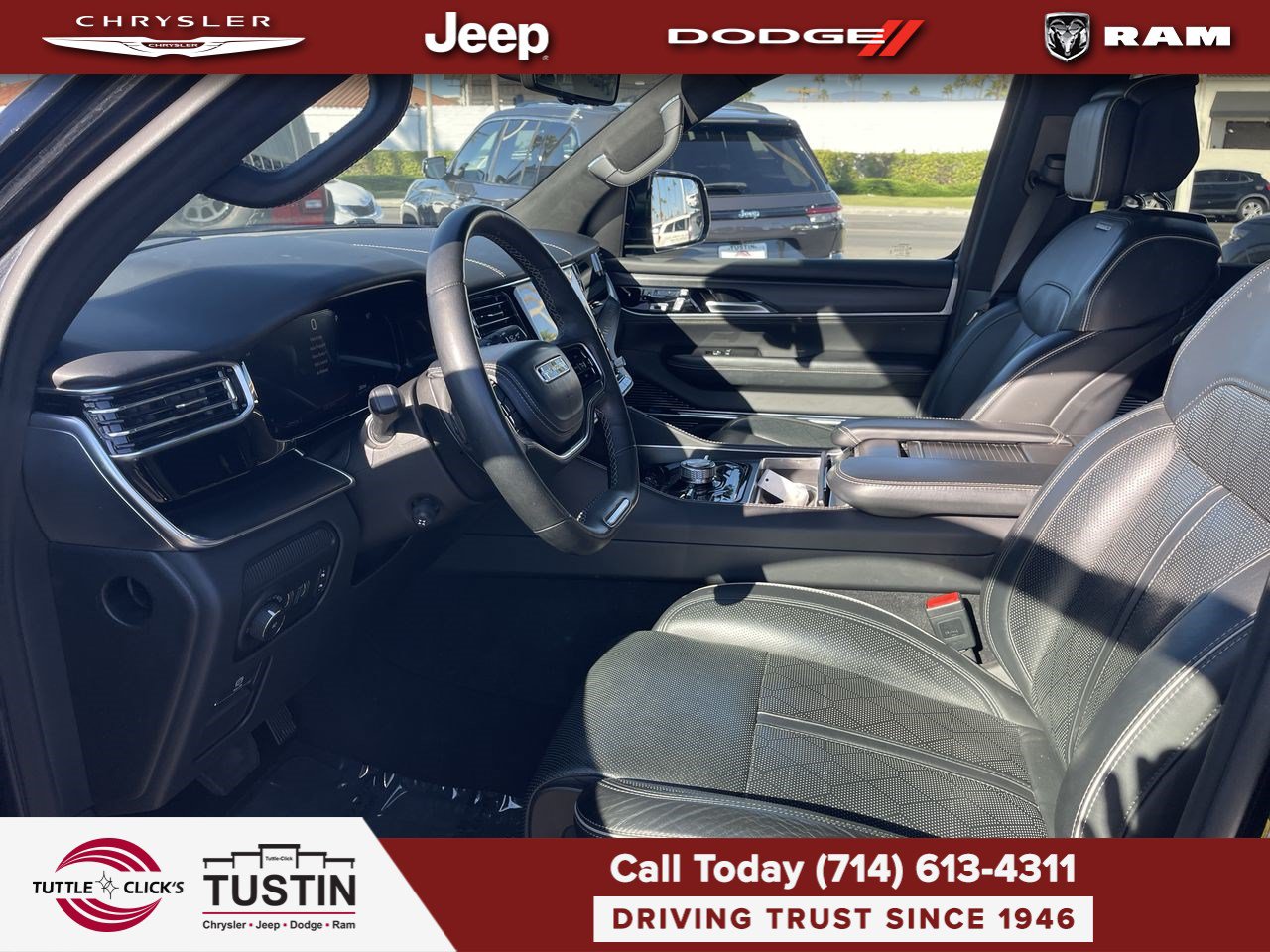 Used 2024 Jeep Grand Wagoneer L Series II w/ Quick Order Packagew 28T AWD/4WD image 24