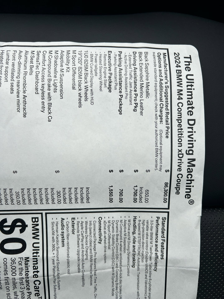 Used 2024 BMW M4 xDrive Competition image 18