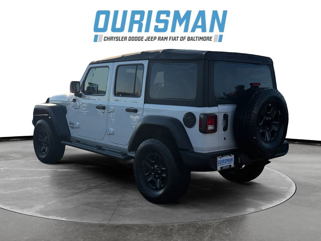 Used 2020 Jeep Wrangler Unlimited Sport image 4