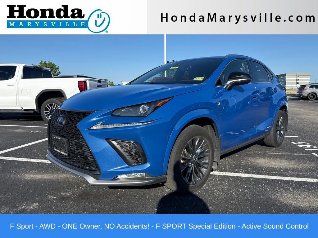 Used 2021 Lexus NX 300h AWD F Sport w/ Comfort Package