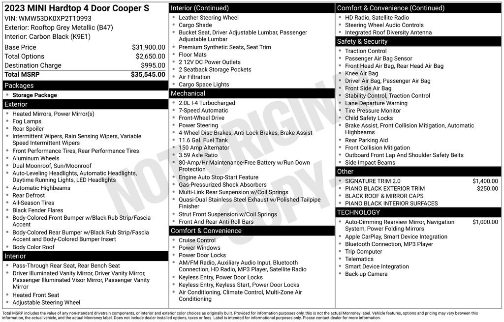 Used 2023 MINI Cooper S FWD image 9