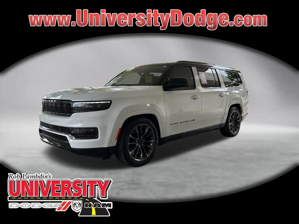 Used 2025 Jeep Grand Wagoneer L Series III w/ Rear Seat Video Group 1 AWD/4WD image 1