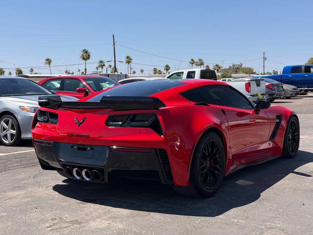 Used 2015 Chevrolet Corvette Z06 w/ 3LZ Preferred Equipment Group RWD image 13