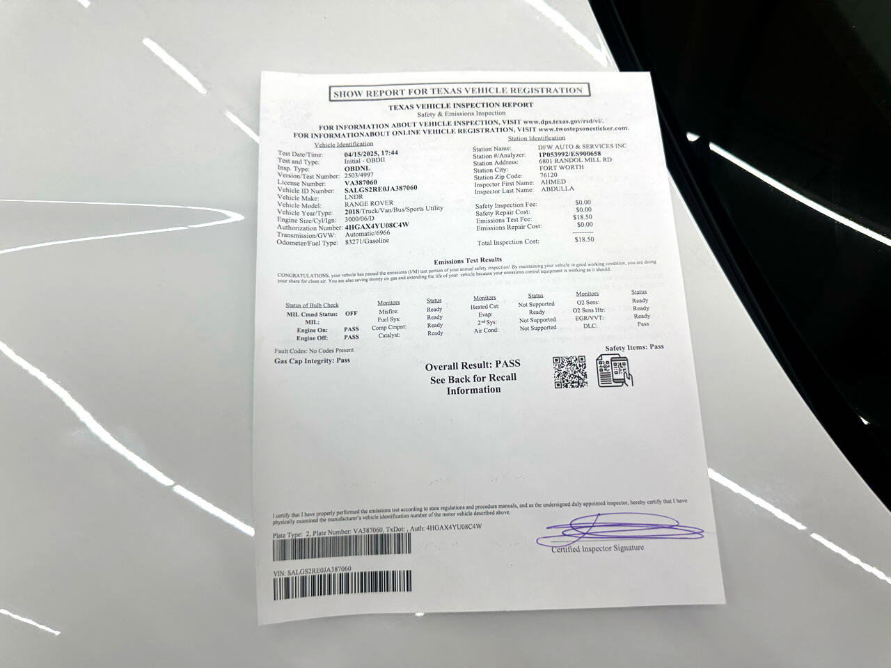 Used 2018 Land Rover Range Rover Supercharged image 49