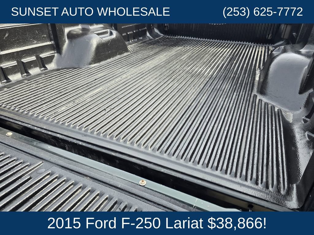 Used 2015 Ford F250 Lariat w/ Lariat Ultimate Package AWD/4WD image 27