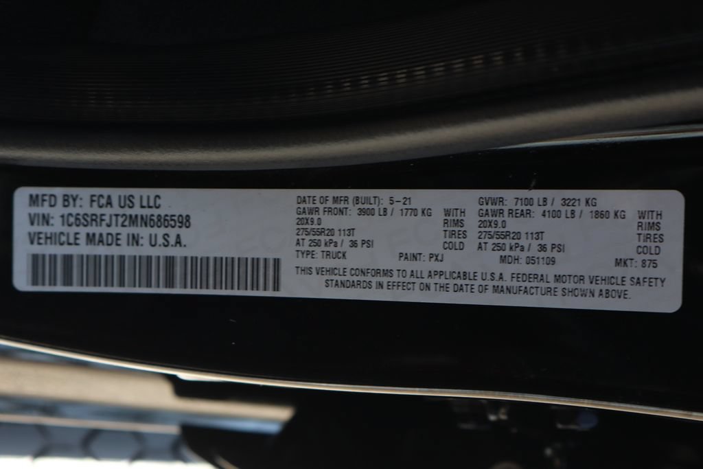Used 2021 RAM 1500 Laramie AWD/4WD image 62
