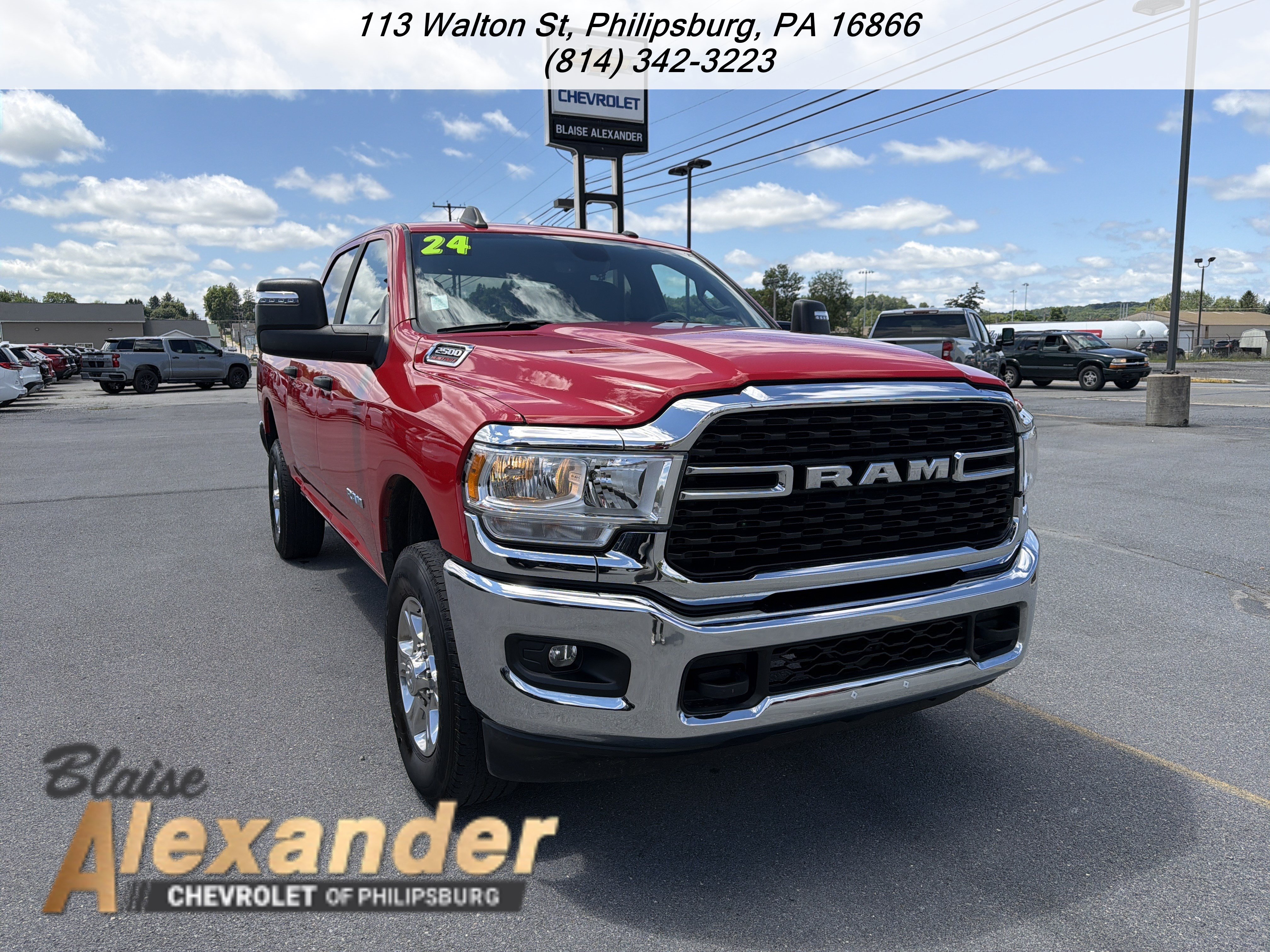 Used 2024 RAM 2500 Big Horn w/ Bed Utility Group AWD/4WD image 1